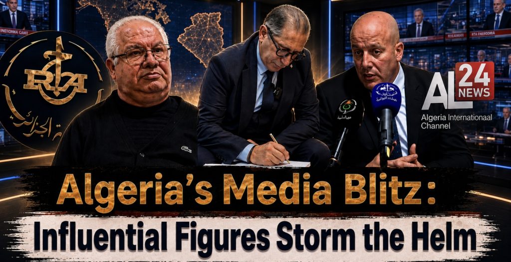 Algeria’s Media Blitz: Influential Figures Storm the Helm