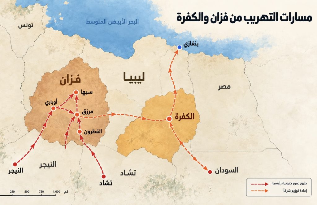 من المغرب إلى ليبيا.. خريطة تهريب الكوكايين تكشف شبكات عابرة للحدود ونفوذاً متنامياً لصدام حفتر