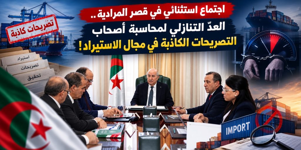 الرئيس تبون يغلق منافذ الاستيراد الوهمي!