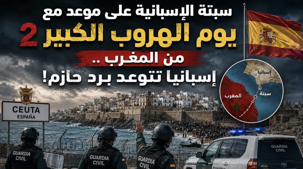 سبتة تحاصر المغرب قضائيًا وإعلاميا.. إسبانيا تفتح ملف “الحرب الهجينة” بعد عبور 70 ألف مهاجر!