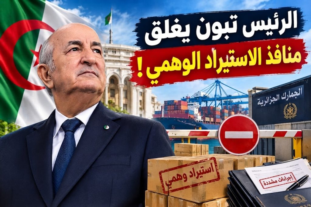 الرئيس تبون يغلق منافذ الاستيراد الوهمي!