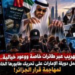 التهريب عبر طائرات خاصة ووعود خيالية.. هكذا تخطط دويلة الإمارات لتحريك طابورها الخامس لمهاجمة قرار الجزائر!