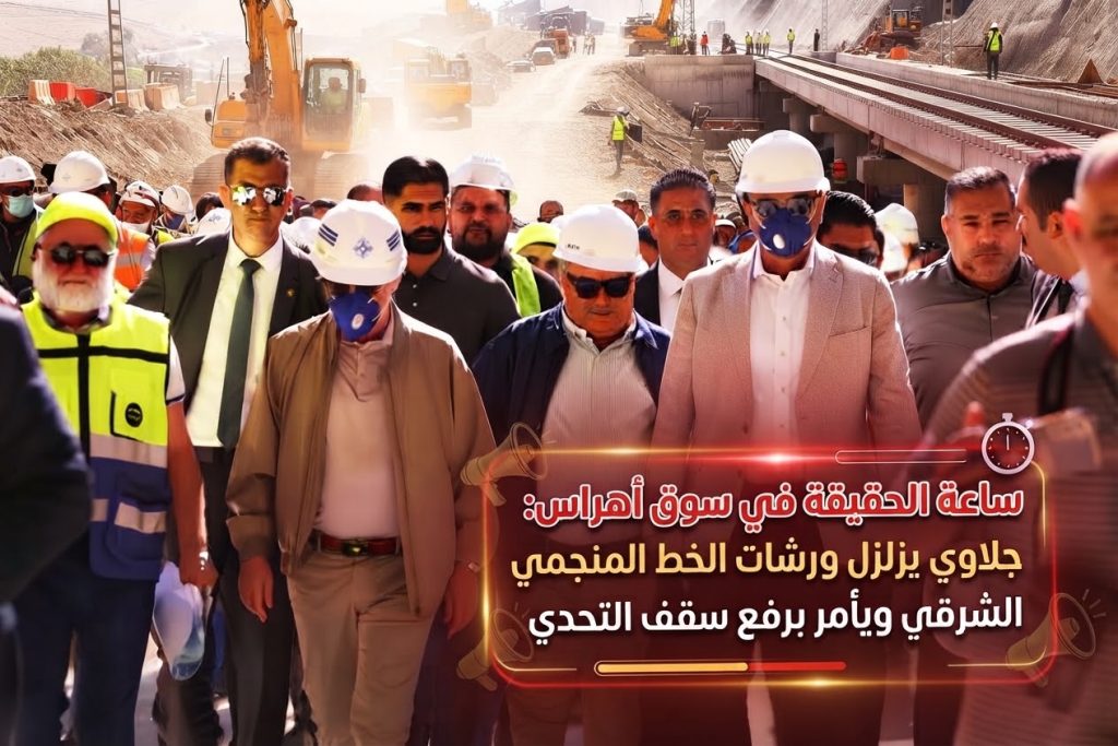 سوق أهراس: جلاوي يزلزل ورشات الخط المنجمي الشرقي ويأمر برفع سقف التحدي  !