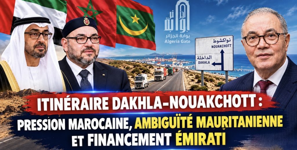 Route Dakhla–Nouakchott : pression marocaine, ambiguïté mauritanienne et financement émirati