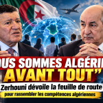 « Nous sommes Algériens avant tout » : Zerhouni dévoile la feuille de route pour rassembler les compétences algériennes