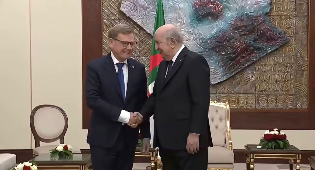 وزير الخارجية الألماني في ضيافة الرئيس تبون