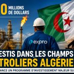 380 millions de dollars investis dans les champs pétroliers algériens