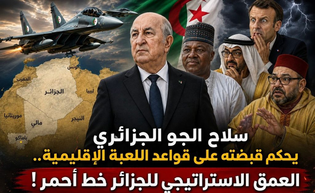 سلاح الجو الجزائري يحكم قبضته على قواعد اللعبة الإقليمية.. العمق الاستراتيجي للجزائر خط أحمر!