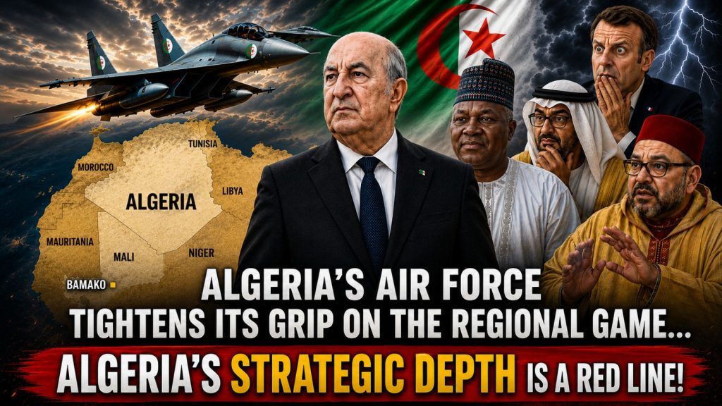 The Algerian Air Force tightens its grip on the rules of the regional game… Algeria’s strategic depth is a red line!