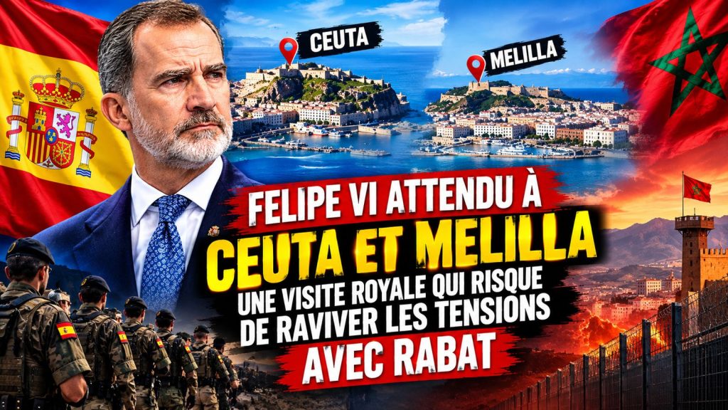 Felipe VI attendu à Ceuta et Melilla : une visite royale qui risque de raviver les tensions avec Rabat