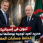 تبون في إسبانيا: مدريد تعيد توجيه بوصلتها نحو الجزائر وتخلط حسابات المغرب!