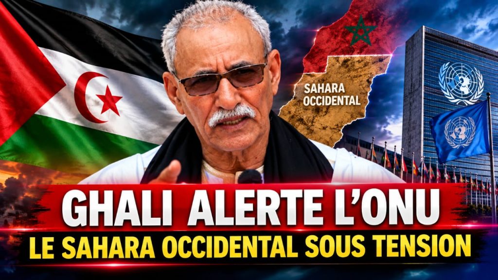 Sahara occidental : Brahim Ghali alerte l’ONU sur les risques de l’occupation marocaine