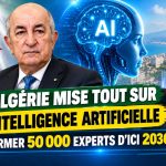 L&rsquo;Algérie mise tout sur l&rsquo;intelligence artificielle : 50 000 experts formés d&rsquo;ici 2030