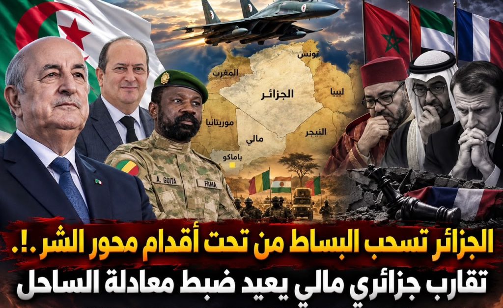 الجزائر تسحب البساط من تحت أقدام محور الشر!.. تقارب جزائري مالي يعيد ضبط معادلة الساحل
