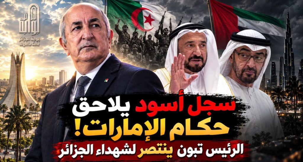 سجل أسود يلاحق حكام الإمارات!.. الرئيس تبون ينتصر لشهداء الجزائر