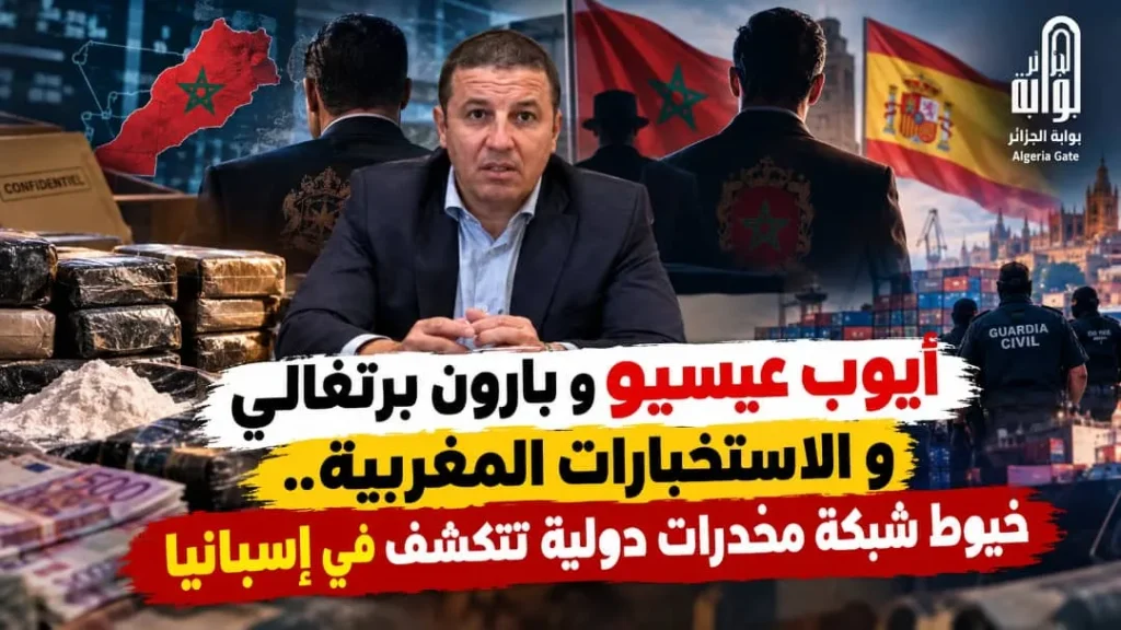 أيوب عيسيو وبارون برتغالي والاستخبارات المغربية.. خيوط شبكة مخدرات دولية تتكشف في إسبانيا