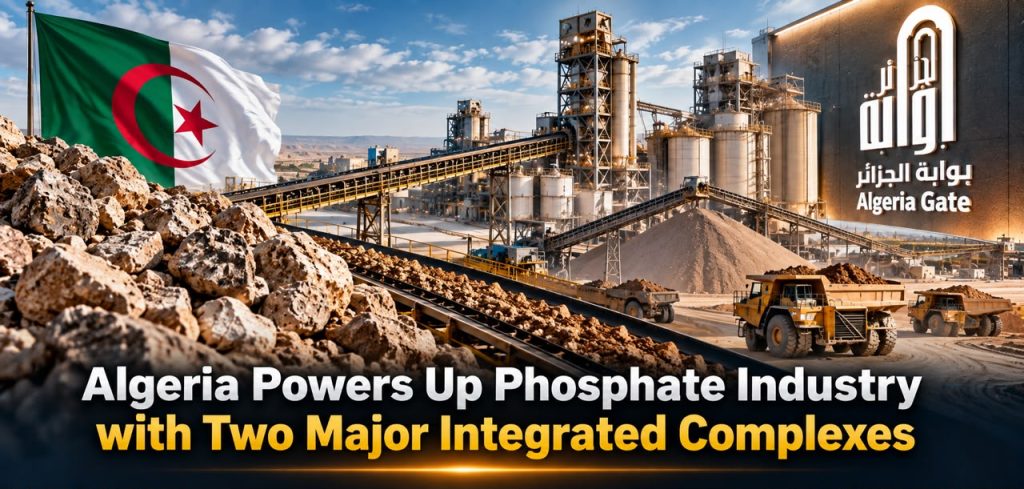 Algeria Lays Foundation Stones for Integrated Phosphate Complexes in Souk Ahras and Bir El Ater