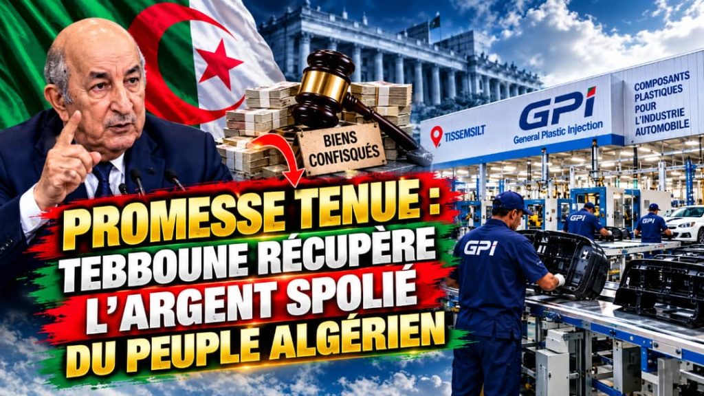 Promesse tenue : Tebboune récupère l’argent spolié du peuple algérien