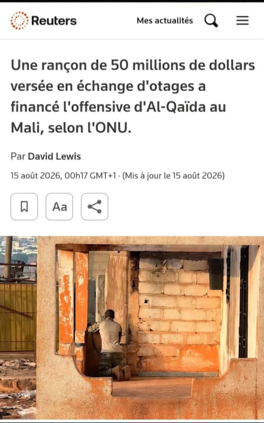 50 millions de dollars de rançons: Comment l&rsquo;argent d&rsquo;une libération a-t-il alimenté Al-Qaïda au sahel ?
