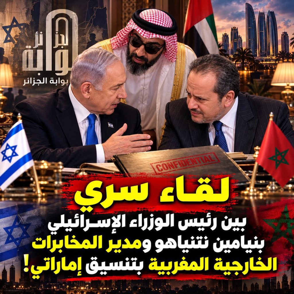 إسرائيل تجمع المطبعين العرب في أبوظبي.. نتنياهو وصدام حفتر والمنصوري وجها لوجه! ماذا تطبخ مخابر محور الشر!