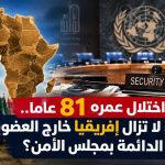 اختلال عمره 81 عامًا.. لماذا لا تزال إفريقيا خارج العضوية الدائمة بمجلس الأمن؟