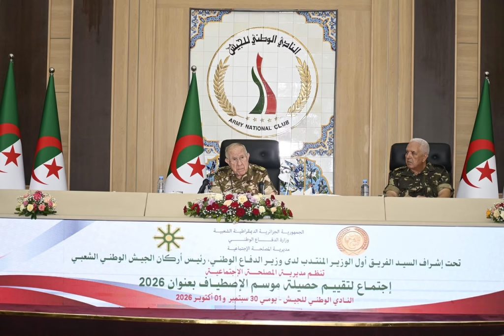 شنقريحة : جاهزية العسكري وكفاءته القتالية ترتبط ارتباطا وثيقا بظروفه الاجتماعية