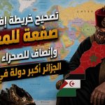 تصحيح خريطة إفريقيا.. صفعة للمغرب وإنصاف للصحراء الغربية والجزائر أكبر دولة في القارة!