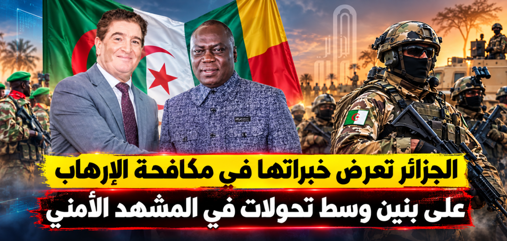 الجزائر تعرض خبراتها في مكافحة الإرهاب على بنين وسط تحولات في المشهد الأمني