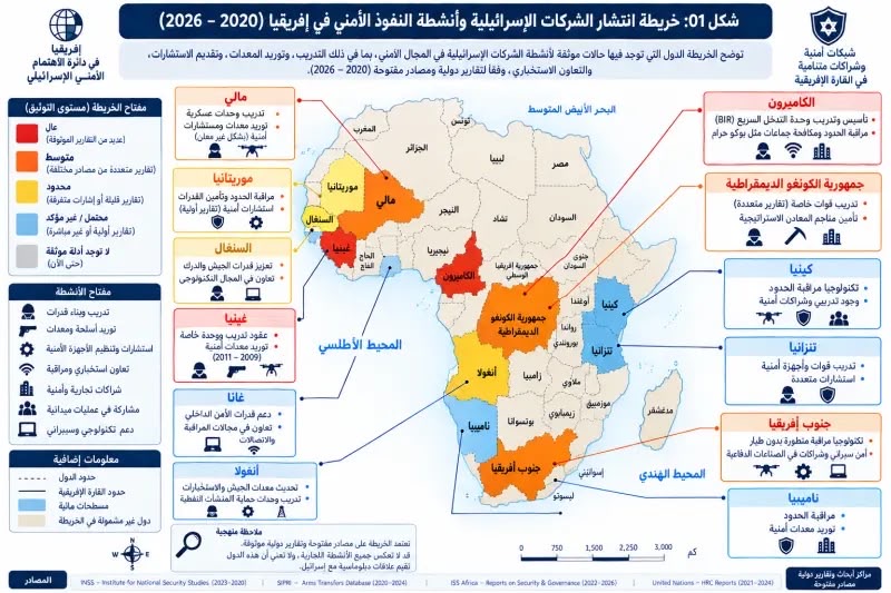 من تدريب الحرس الرئاسي إلى التجسس الرقمي.. تمدد أمني إسرائيلي في إفريقيا