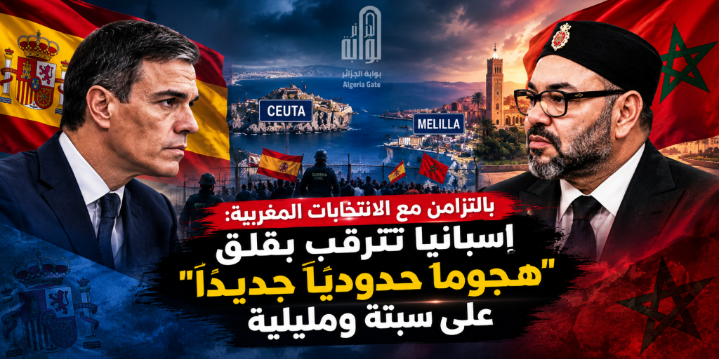 بالتزامن مع الانتخابات المغربية: إسبانيا تترقب “هجوماً حدودياً جديداً” على سبتة ومليلية