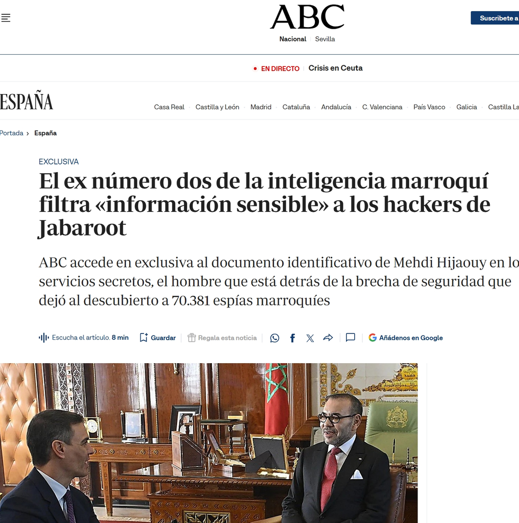 El Hajjaoui Unleashed: Pegasus, Sánchez’s Hacked Phone and a Plot Against Mohammed VI’s Throne