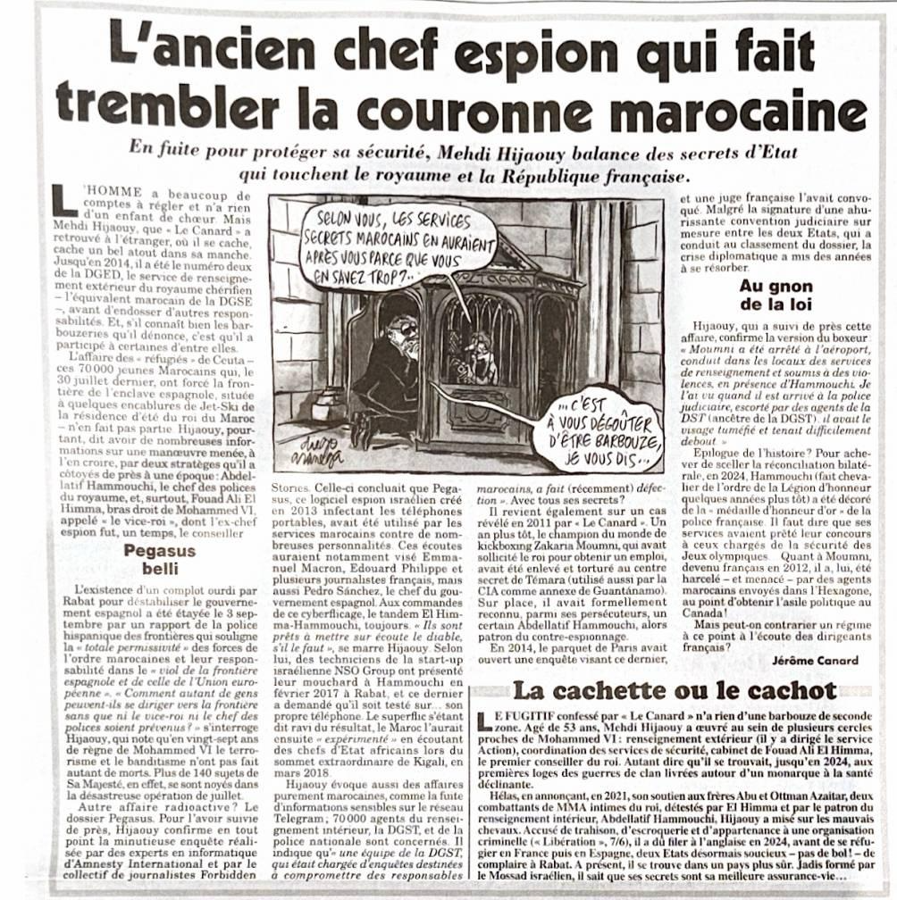 L&rsquo;ex-espion qui ébranle le trône du Maroc : les révélations de Mehdi Hijaouy