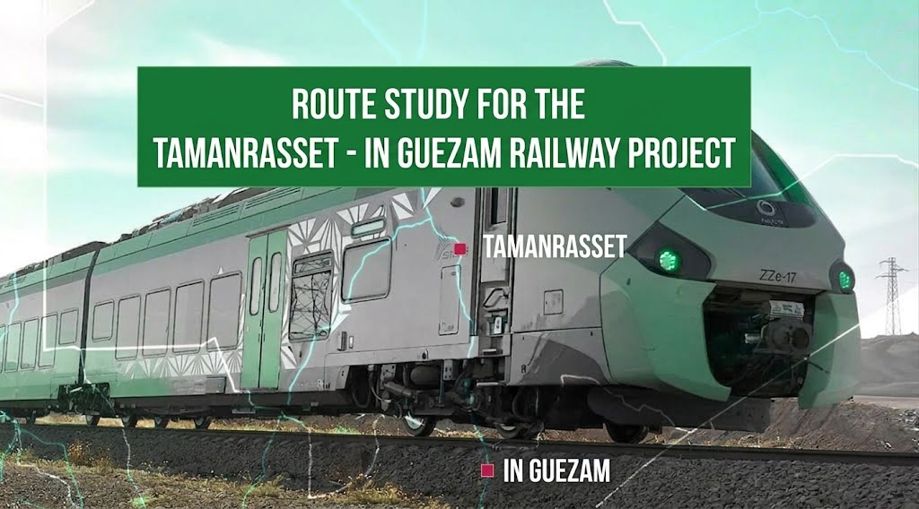 Tamanrasset–In Guezzam: Algeria Prepares a New Railway Link of More Than 400 km