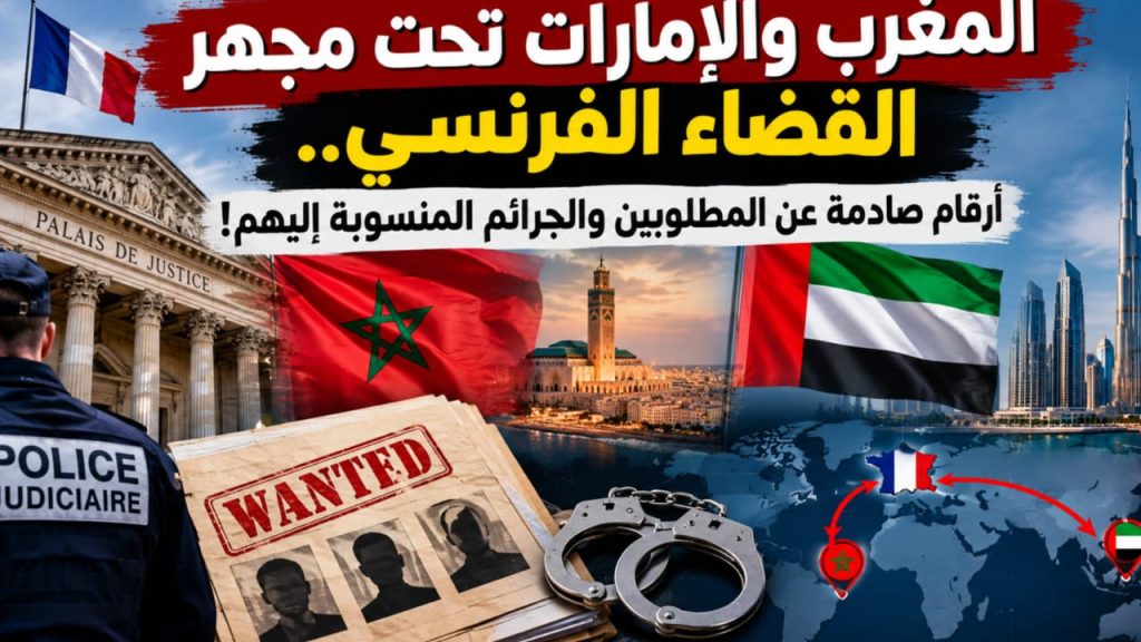المغرب والإمارات تحت مجهر القضاء الفرنسي.. أرقام صادمة عن المطلوبين والجرائم المنسوبة إليهم!