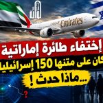 إختفاء طائرة إماراتية وعلى متنها 150 راكبا إسرائيليا..ما القصة؟