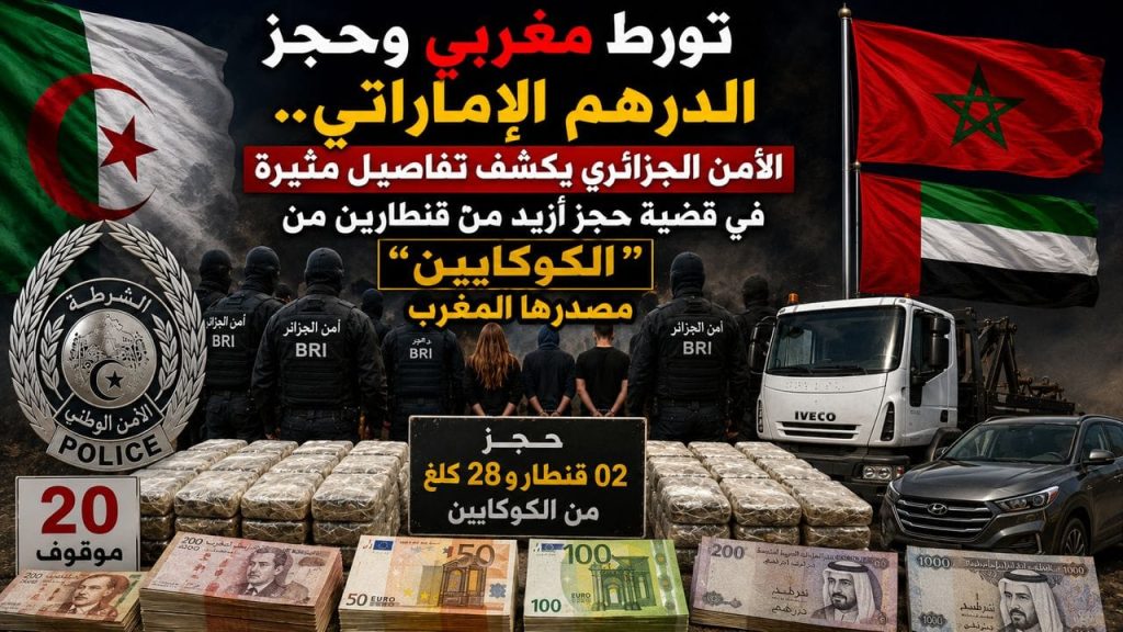 مؤثرة جزائرية مشهورة ضمن عصابة 228 كغ كوكايين.. ما علاقتها بالإمارات!