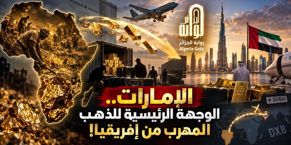 الإمارات الوجهة الرئيسية للذهب المهرب من إفريقيا!