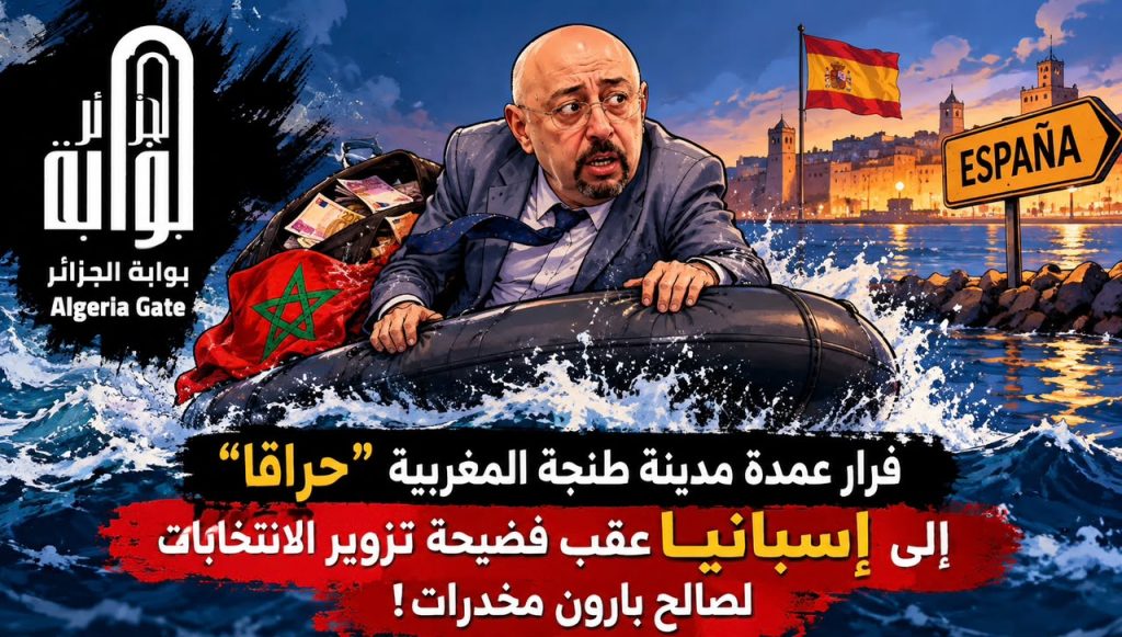 ‏فرار عمدة مدينة طنجة المغربية “حراقا” إلى ⁧‫إسبانيا‬⁩ عقب فضيحة تزوير الانتخابات لصالح بارون مخدرات!