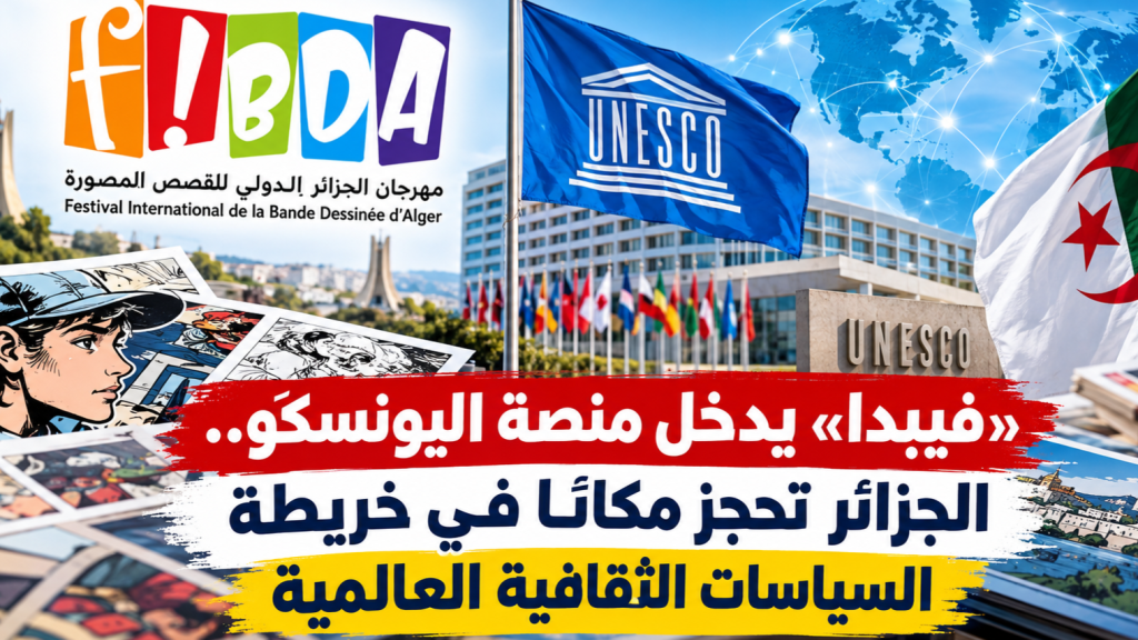 “فيبدا»” يدخل منصة اليونسكو.. الجزائر تحجز مكانا في خريطة السياسات الثقافية العالمية!
