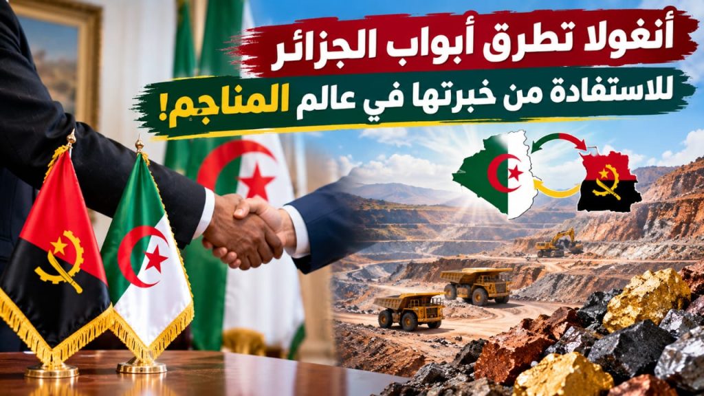 أنغولا تطرق أبواب الجزائر للاستفادة من خبرتها في عالم المناجم !