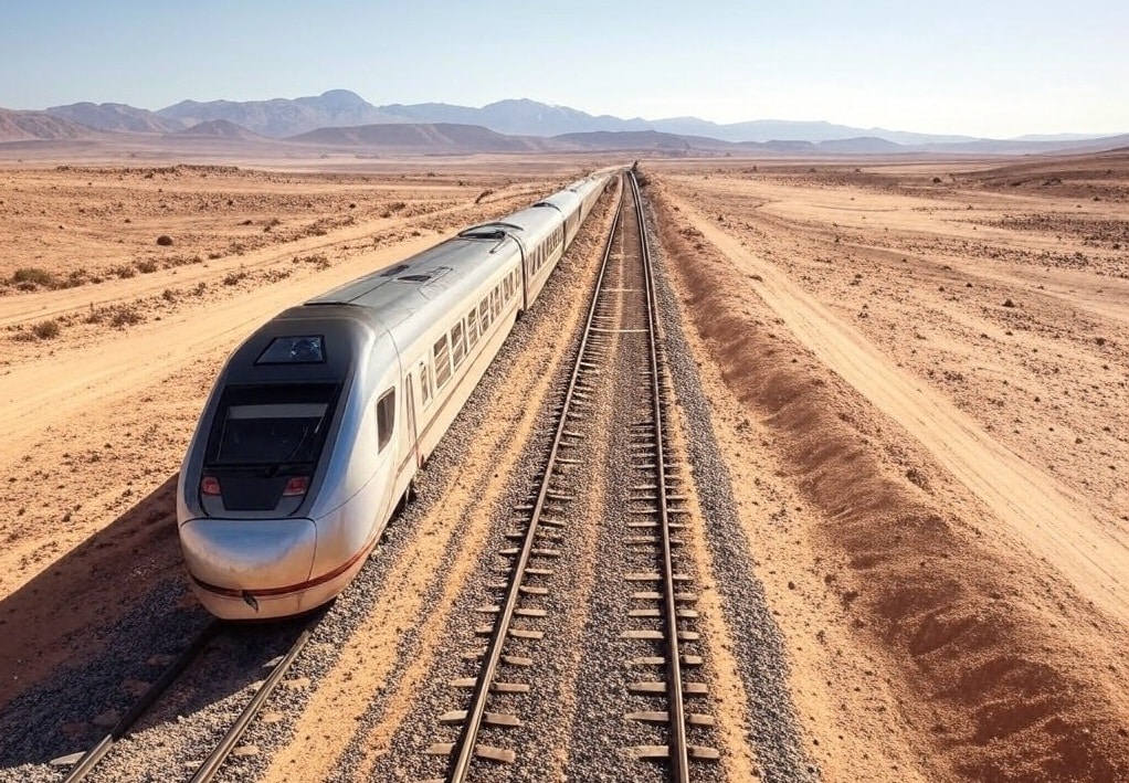 ربط سككي غير مسبوق: الجزائر تعرض مسار مشروع تمنراست – إن قزام