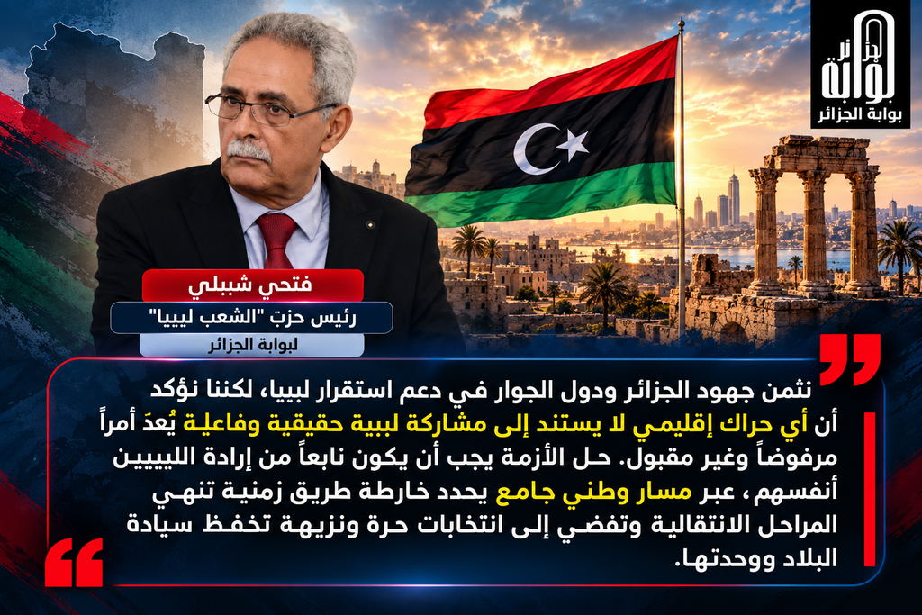 ​بين الدبلوماسية الإقليمية والسيادة الوطنية.. رسائل حاسمة من ليبيا لقمة الجوار الثلاثية بالجزائر