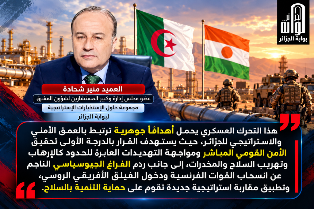 الجزائر تكسر عقيدة “داخل الحدود” إلى الساحل الإفريقي..قراءة دستورية واستراتيجية في القرار التاريخي