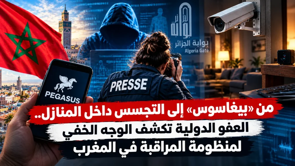 من «بيغاسوس» إلى التجسس داخل المنازل.. العفو الدولية تكشف الوجه الخفي لمنظومة المراقبة في المغرب