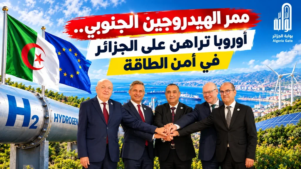 ممر الهيدروجين الجنوبي.. أوروبا تراهن على الجزائر في أمن الطاقة
