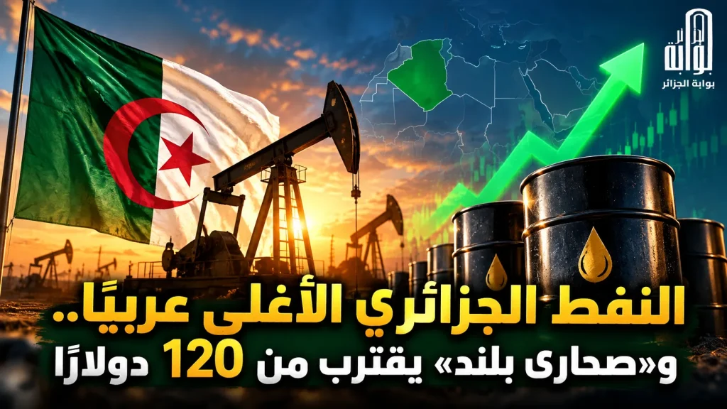 النفط الجزائري الأغلى عربيًا.. و«صحارى بلند» يقترب من 120 دولارًا