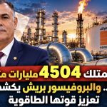 الجزائر تمتلك 4504 مليارات متر مكعب من الغاز.. والبروفيسور بريش يكشف رهانات تعزيز قوتها الطاقوية