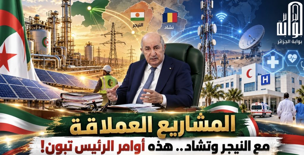 المشاريع العملاقة مع النيجر وتشاد.. هذه أوامر الرئيس تبون!