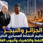 الجزائر والنيجر.. من تنظيم النشاط العسكري الخارجي إلى النفط والكهرباء وأنبوب الغاز