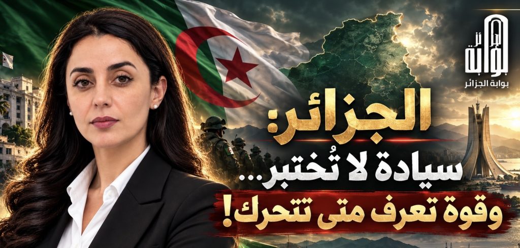 الجزائر: سيادة لا تُختبر… وقوة تعرف متى تتحرك!